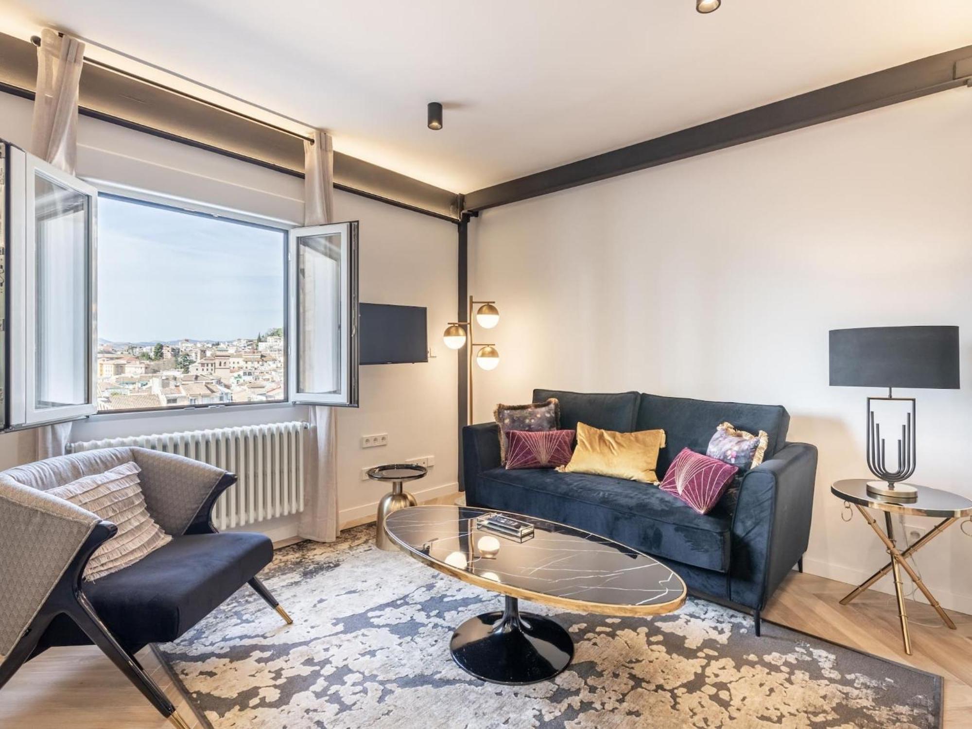 格拉纳达Luxury Alhambra Penthouse Collection Gran Via公寓 外观 照片