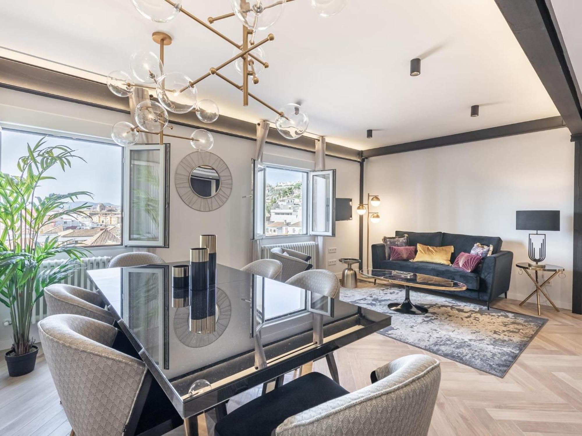 格拉纳达Luxury Alhambra Penthouse Collection Gran Via公寓 外观 照片