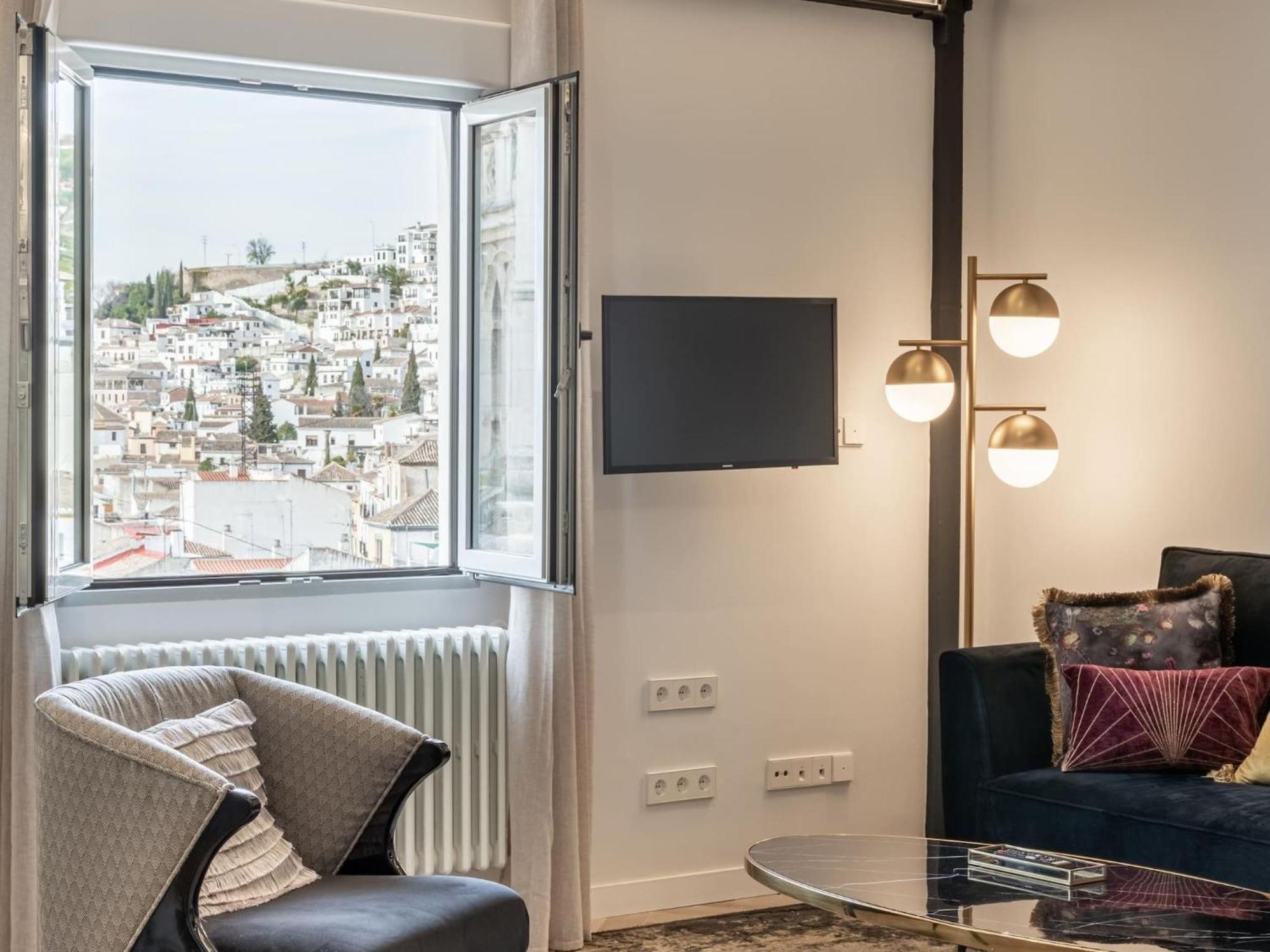 格拉纳达Luxury Alhambra Penthouse Collection Gran Via公寓 外观 照片