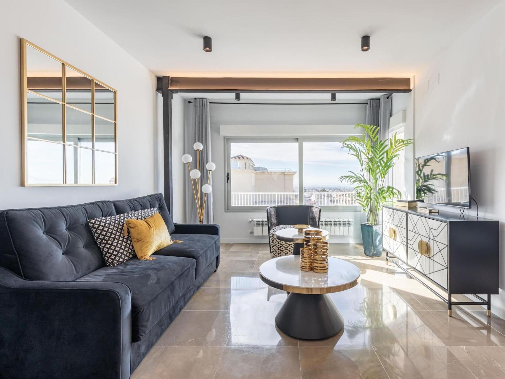 格拉纳达Luxury Alhambra Penthouse Collection Gran Via公寓 外观 照片