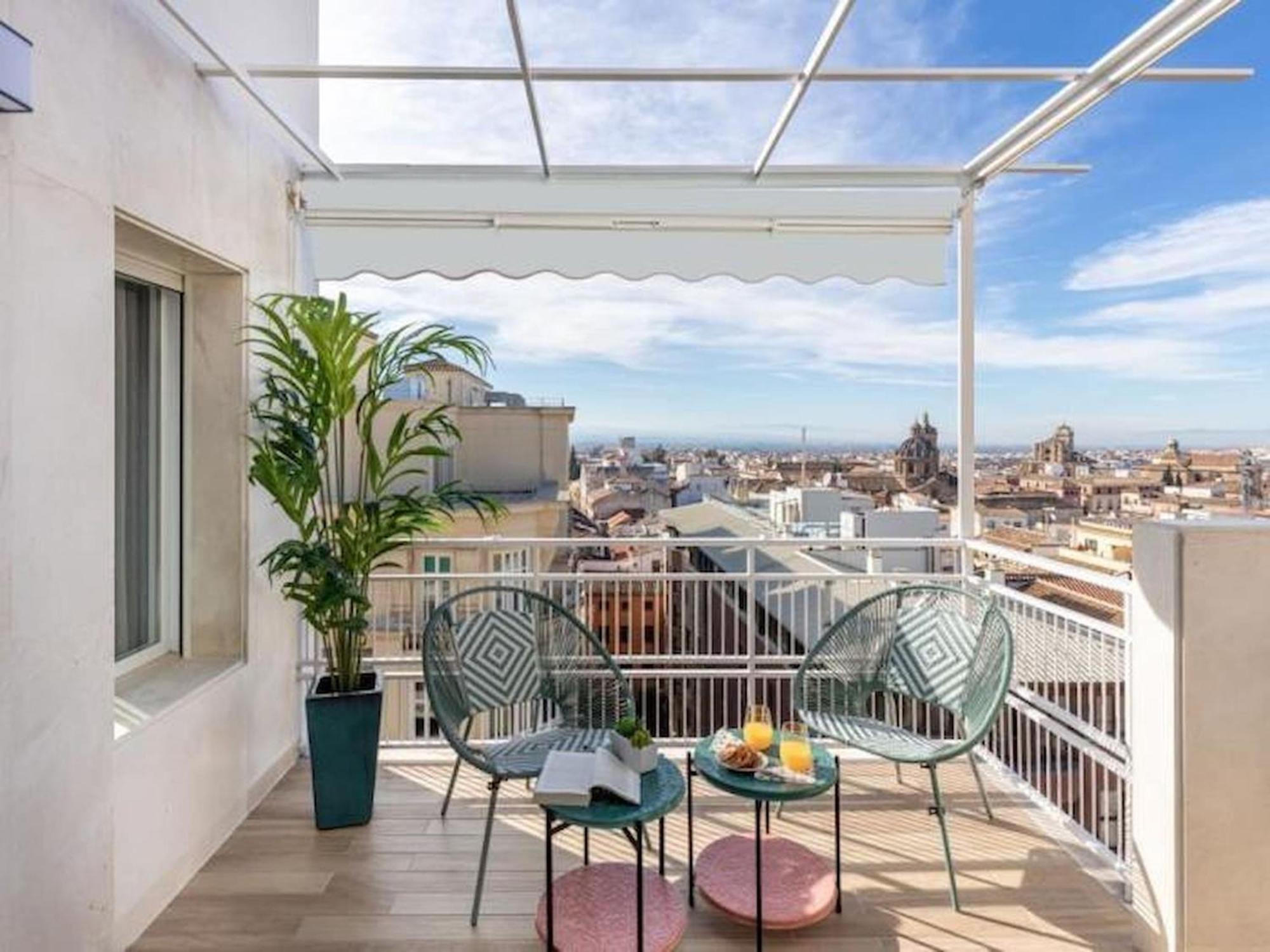 格拉纳达Luxury Alhambra Penthouse Collection Gran Via公寓 外观 照片
